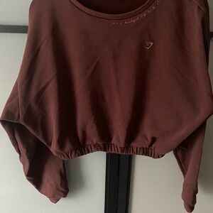 GYMSHARK Brown Women's Top